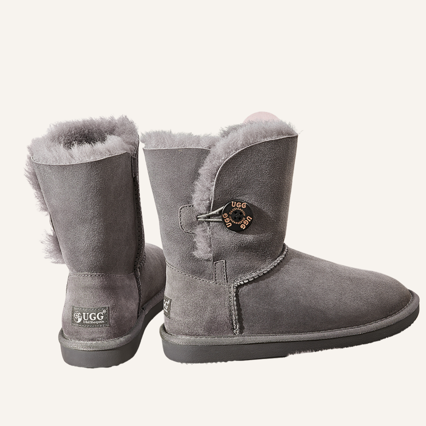 One Button Ugg Boots