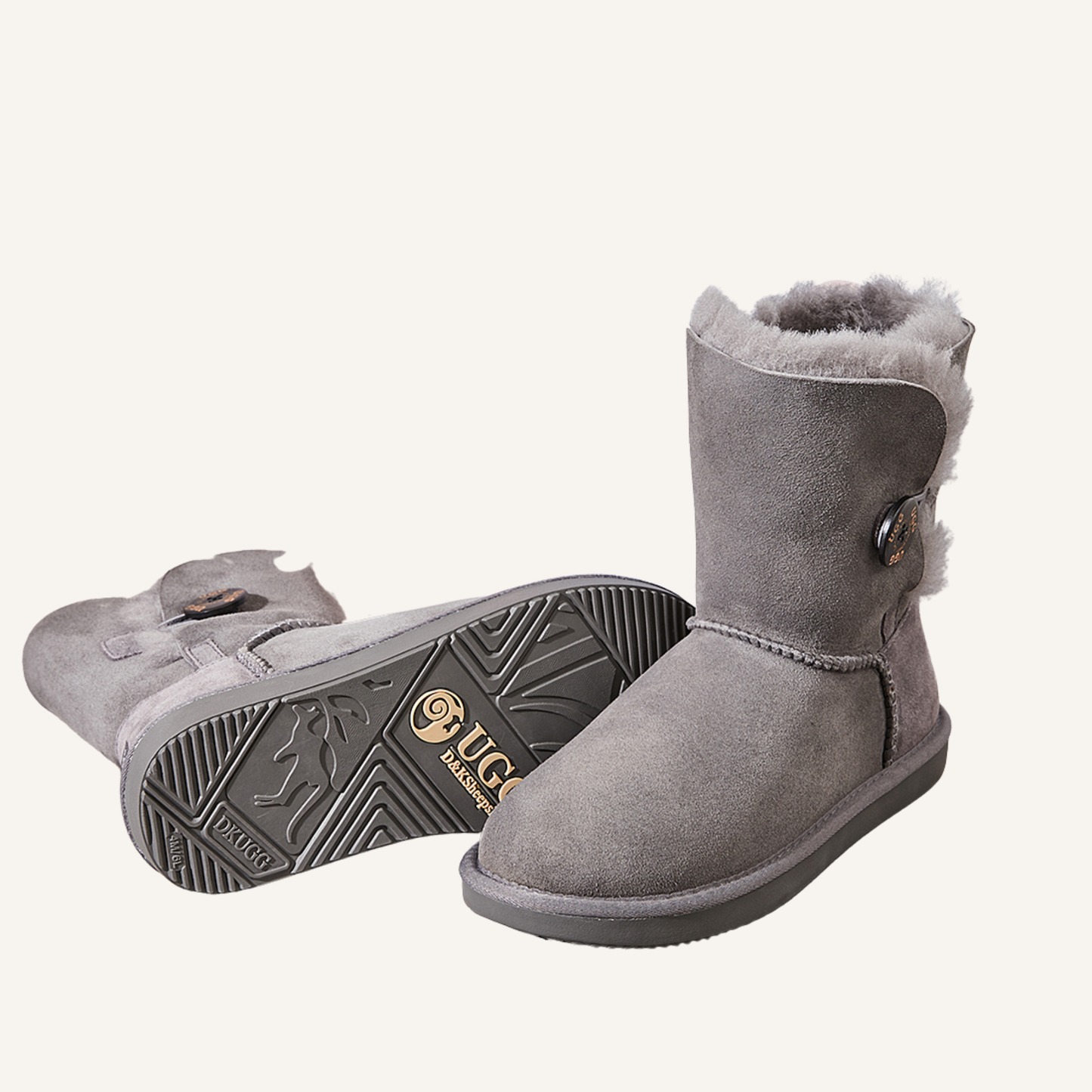 One Button Ugg Boots
