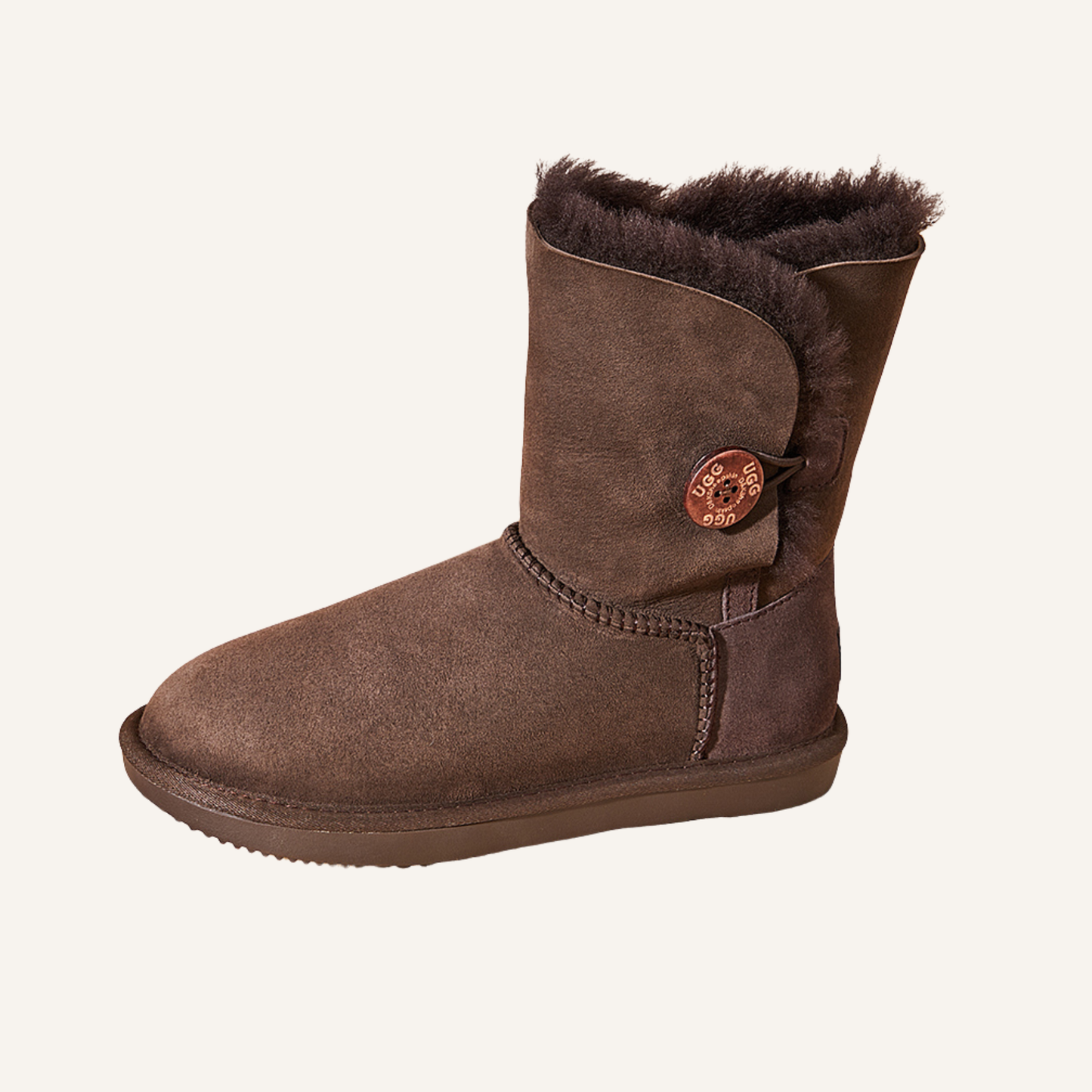 One Button Ugg Boots