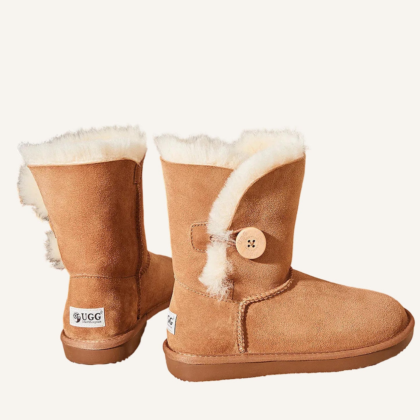 One Button Ugg Boots