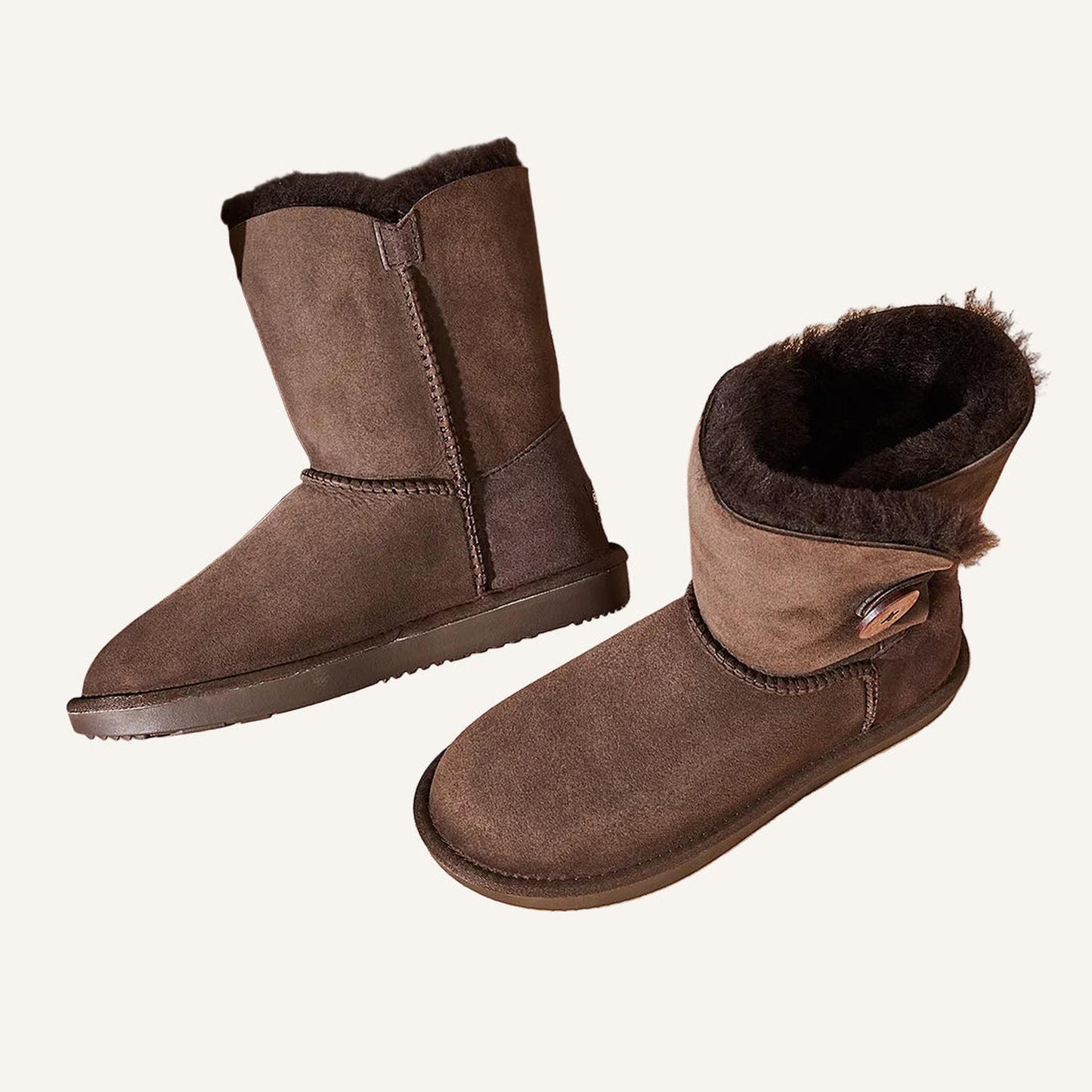One Button Ugg Boots