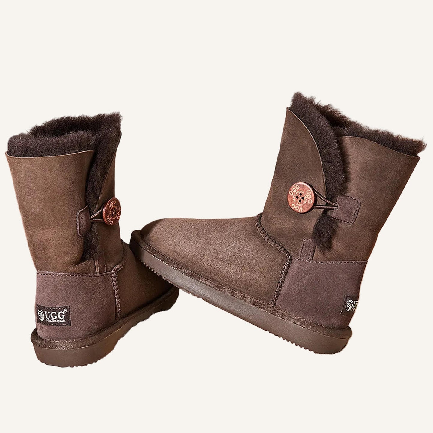 One Button Ugg Boots