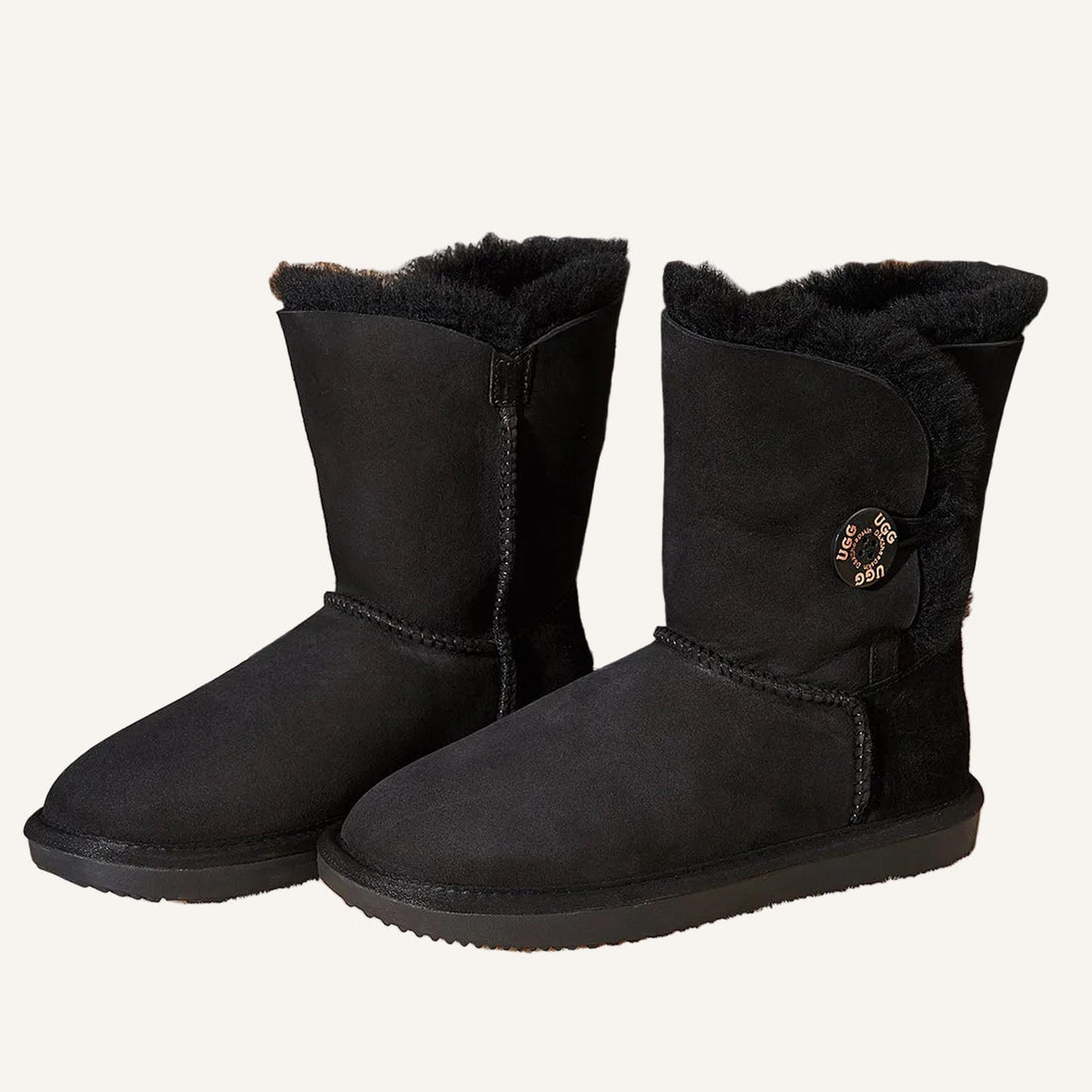 One Button Ugg Boots