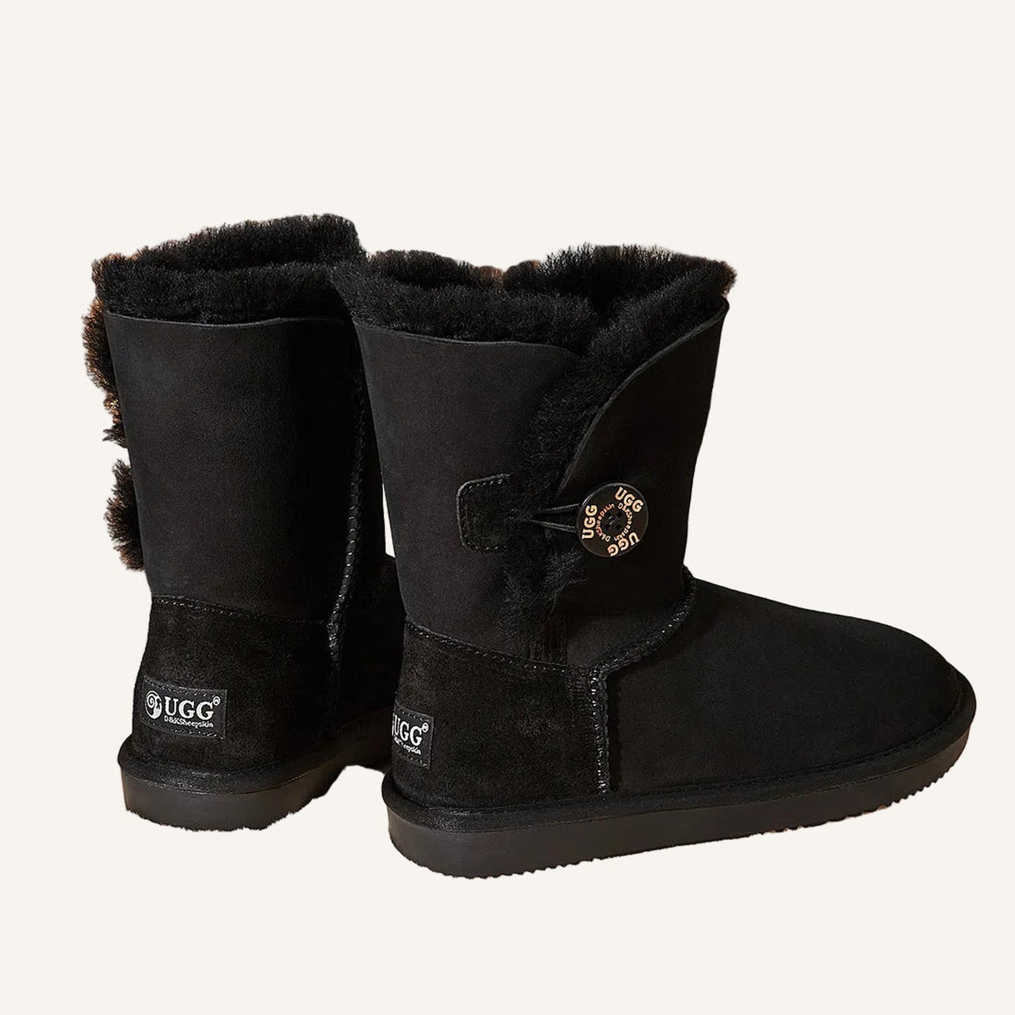 One Button Ugg Boots