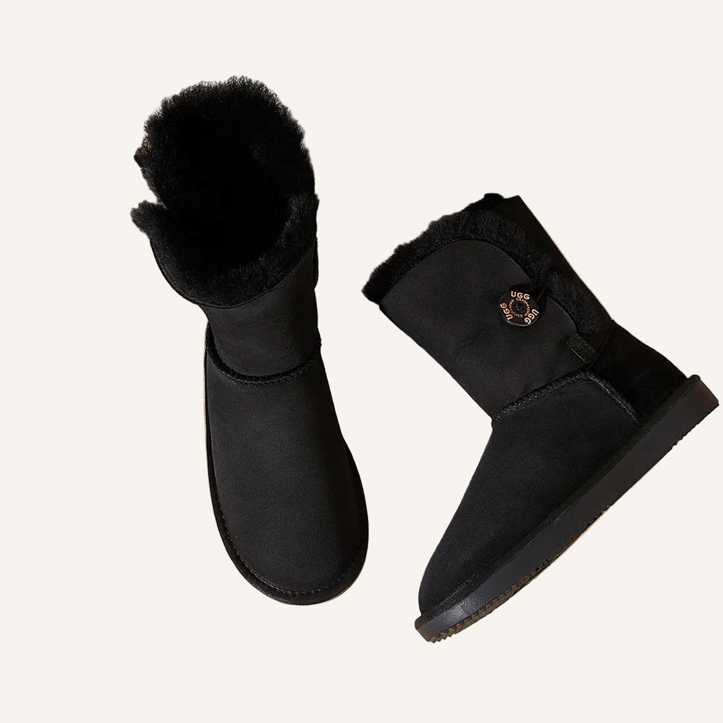 One Button Ugg Boots